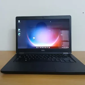 Front view of Dell Latitude 5490 TouchScreen laptop with Windows 11 Pro